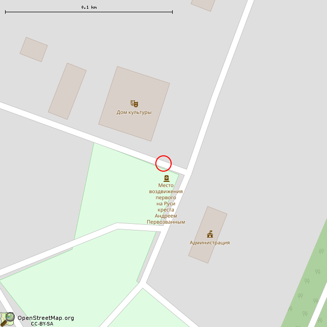 Карта где находится Памятник героям ВОВ (Грузино) в крупном масштабе