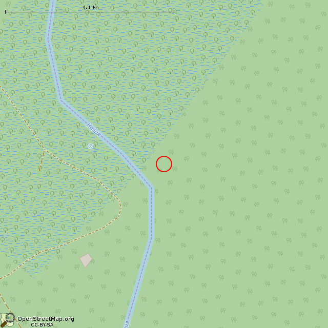 Карта где находится Памятный знак на рубеже обороны в крупном масштабе
