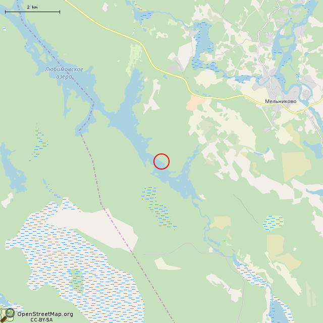 Карта где находится Причал в мелком масштабе