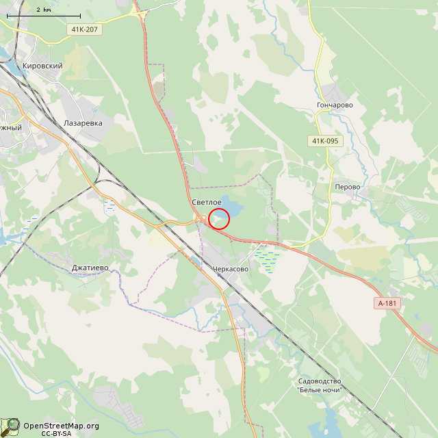 Карта где находится Пирс (Выборг) в мелком масштабе