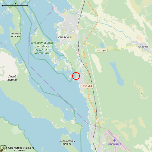 Карта где находится Пирс в мелком масштабе