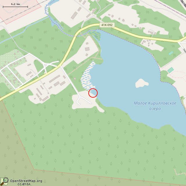 Карта где находится Пирс в среднем масштабе