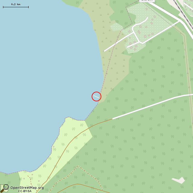 Карта где находится Пирс в среднем масштабе