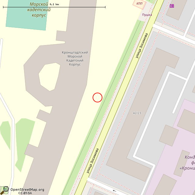 Карта где находится Подводная лодка «Тритон-2» (Санкт-Петербург) в крупном масштабе