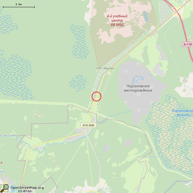Карта где находится Памятник уничтоженной деревне Коровино в мелком масштабе