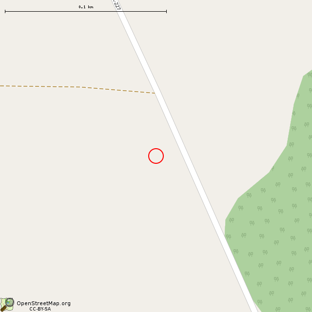 Карта где находится Братская могила воинов–ополченцев в крупном масштабе