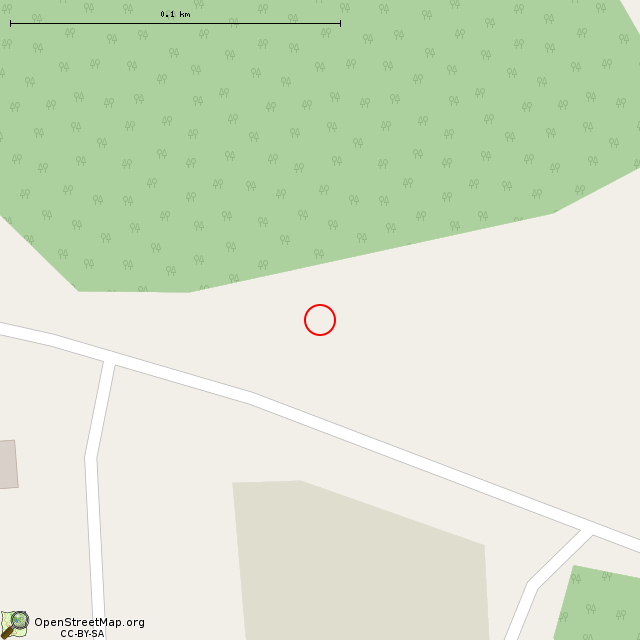 Карта где находится Куча больших валунов (Терпилицы) в крупном масштабе