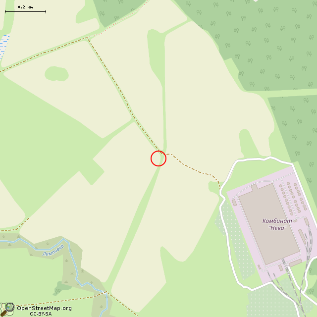 Карта где находится Куча камней в среднем масштабе