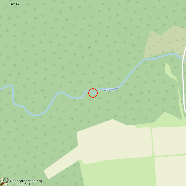 Карта где находится Камни в среднем масштабе