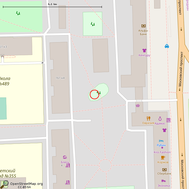Карта где находится Черепаха (Санкт-Петербург) в крупном масштабе
