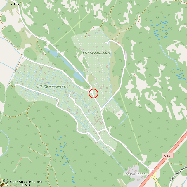 Карта где находится Обелиск воинам-татарстанцам в среднем масштабе