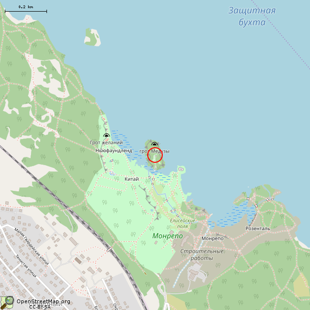 Парк монрепо план схема