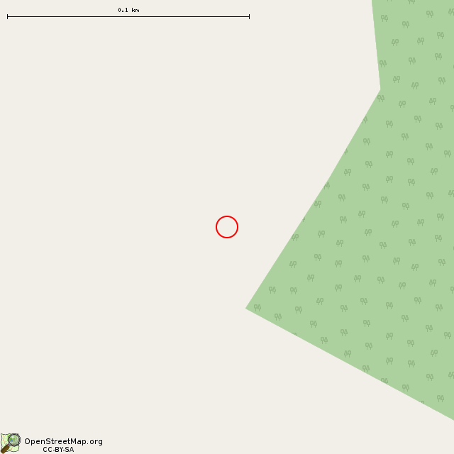 Карта где находится Старая советская погранвышка в крупном масштабе