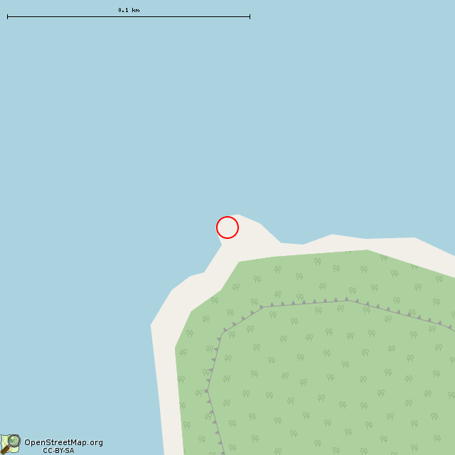 Карта где находится Расколотый камень в крупном масштабе