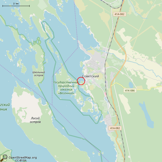 Карта где находится Расколотый камень в мелком масштабе