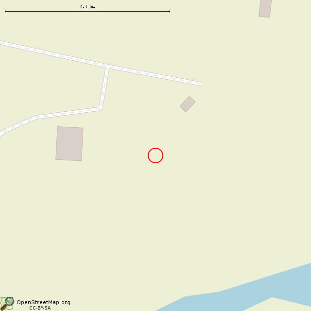 Карта где находится Артиллерийский полукапонир № К-2 КаУР в крупном масштабе