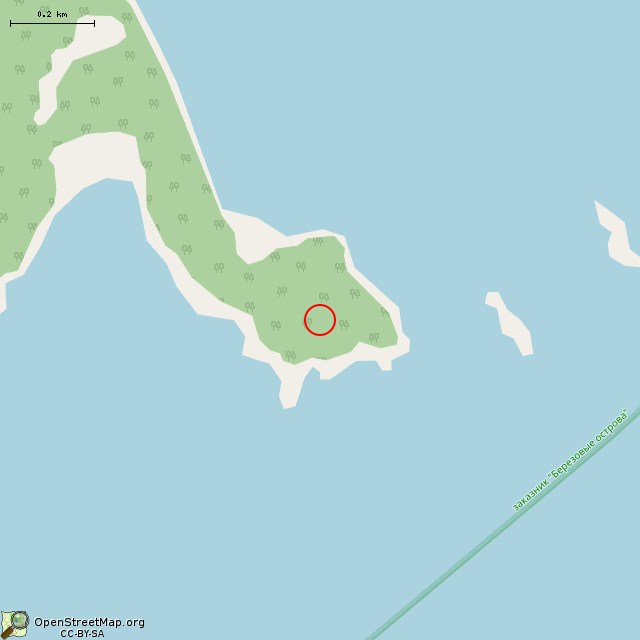 Карта где находится Заброшенный ПТН в среднем масштабе