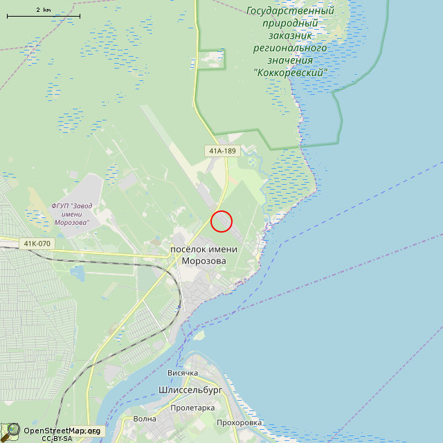 Карта где находится Заброшенный дом. в мелком масштабе