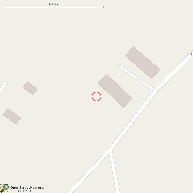 Карта где находится Заброшенный жилой дом (Подмошье) в крупном масштабе