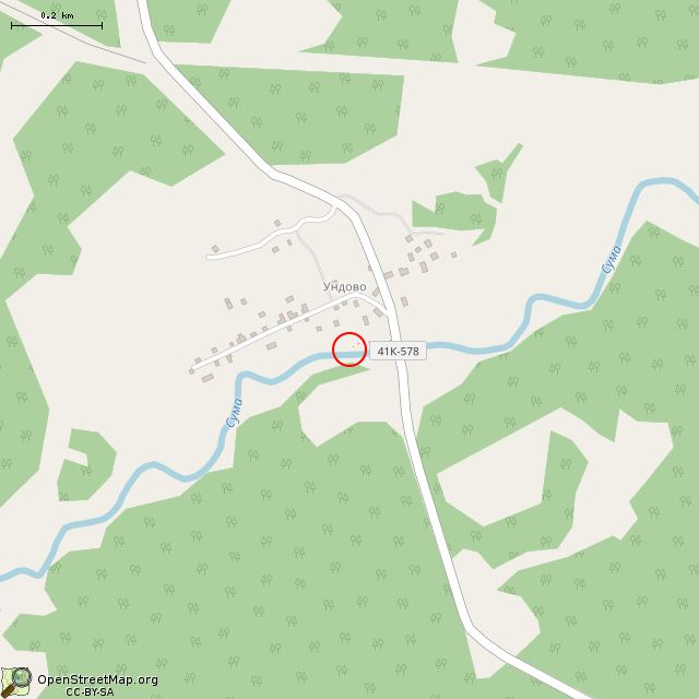 Карта где находится Родник (Ундово) в среднем масштабе