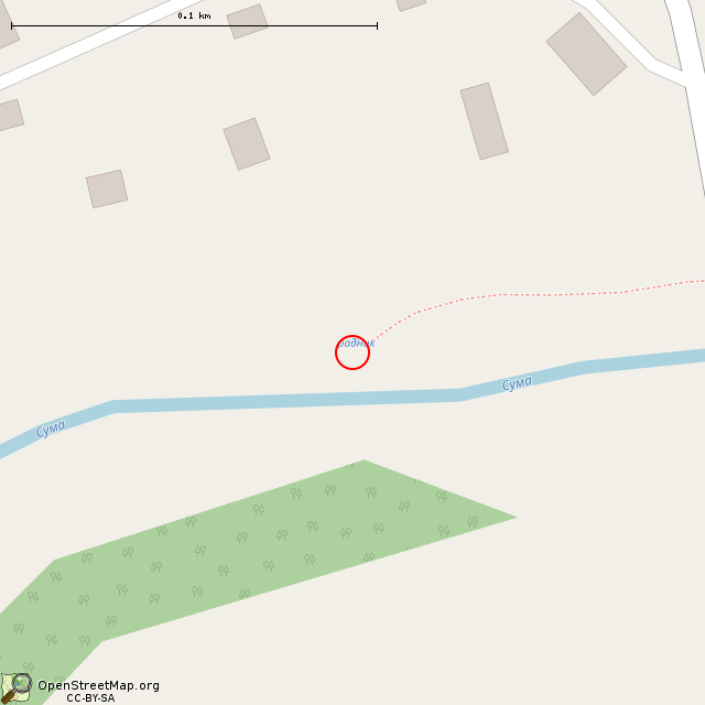 Карта где находится Родник (Ундово) в крупном масштабе