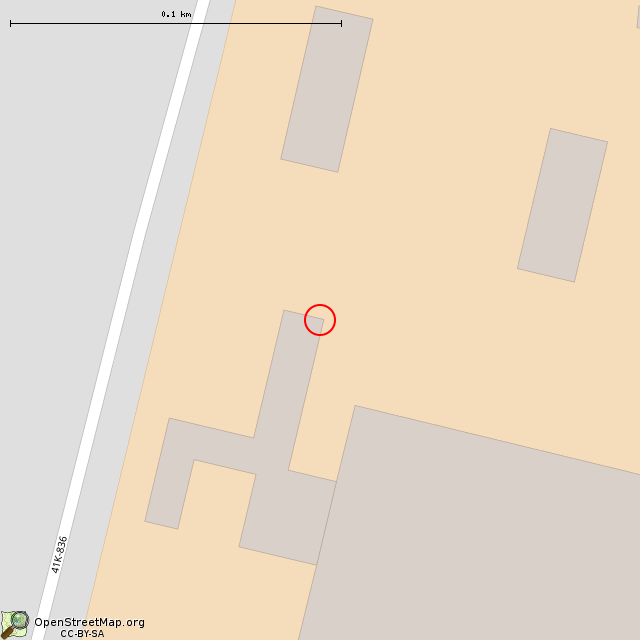 Карта где находится Гараж (Горки) в крупном масштабе