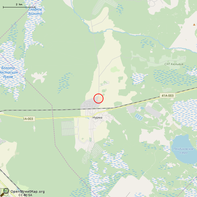 Карта где находится Гараж (Горки) в мелком масштабе