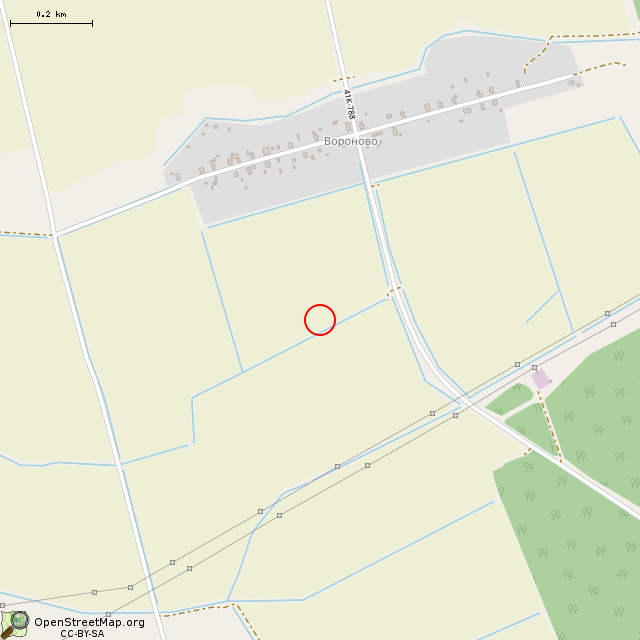 Карта где находится Колодец в среднем масштабе