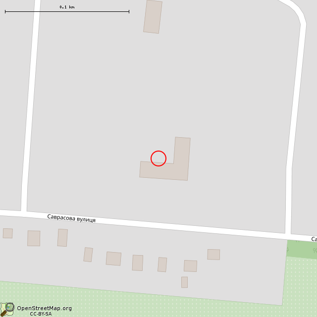 Карта где находится Бывшая школа в поселке Верабово (Кривой Рог) в крупном масштабе