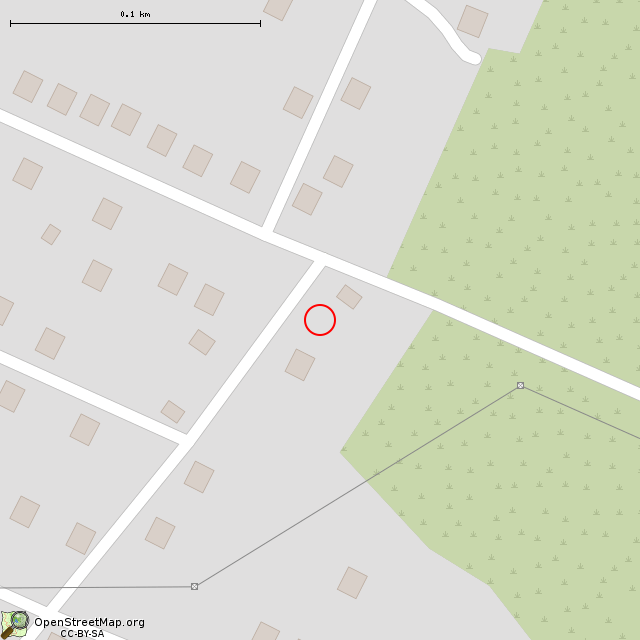 Карта где находится Заброшенное здание (Кривой Рог) в крупном масштабе