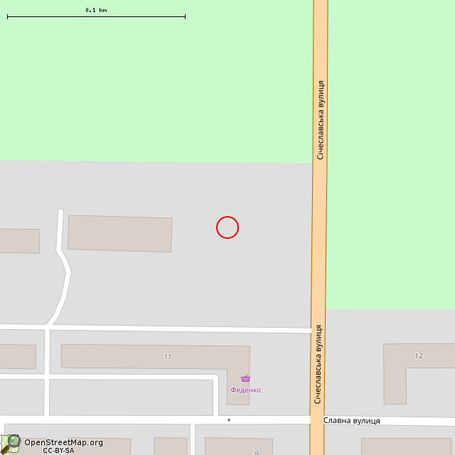 Карта где находится Скульптура «Горняк» (Кривой Рог) в крупном масштабе