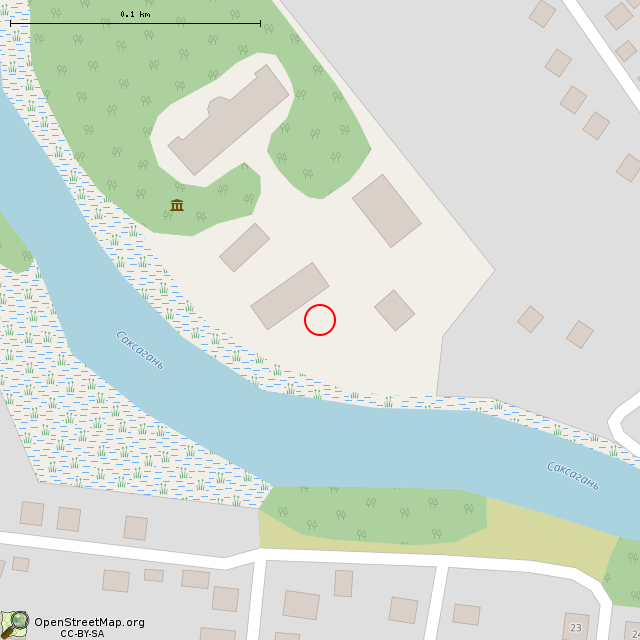 Карта где находится Заброшенный склад (Кривой Рог) в крупном масштабе