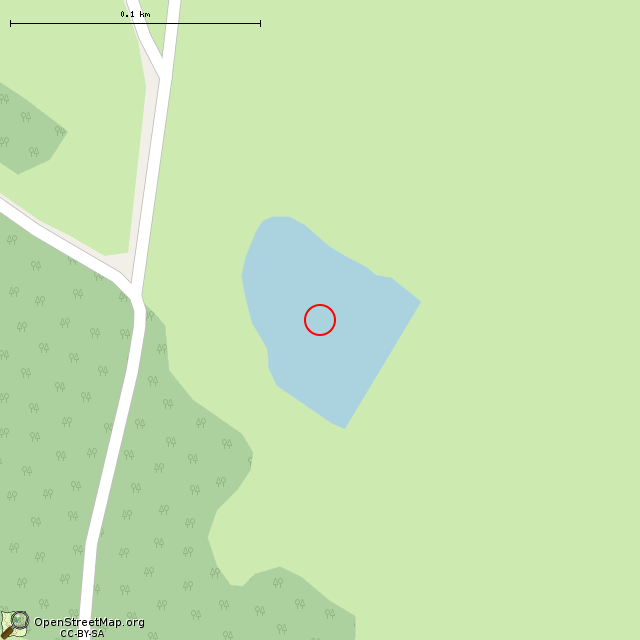 Карта где находится Отстойник (Кривой Рог) в крупном масштабе