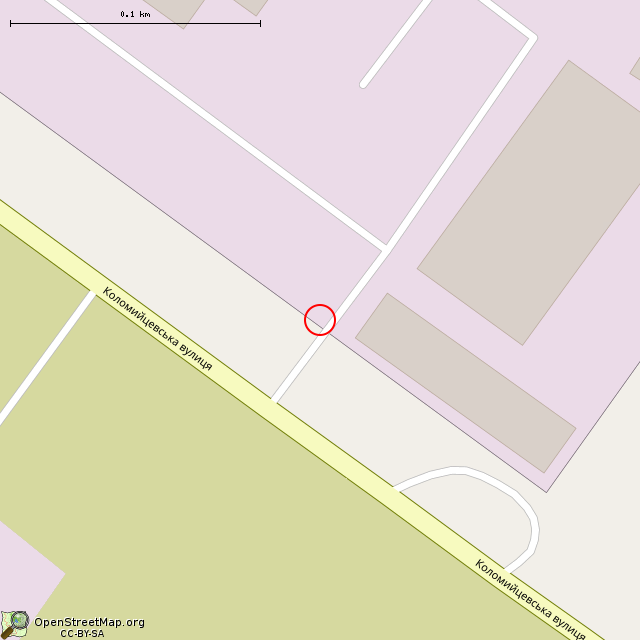 Карта где находится Ворота (Кривой Рог) в крупном масштабе