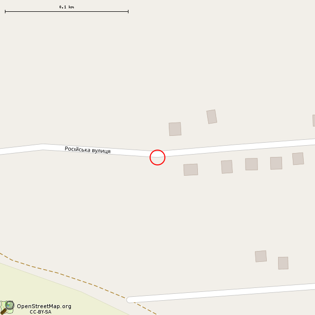 Карта где находится Автобусная остановка (Христофоровка) в крупном масштабе