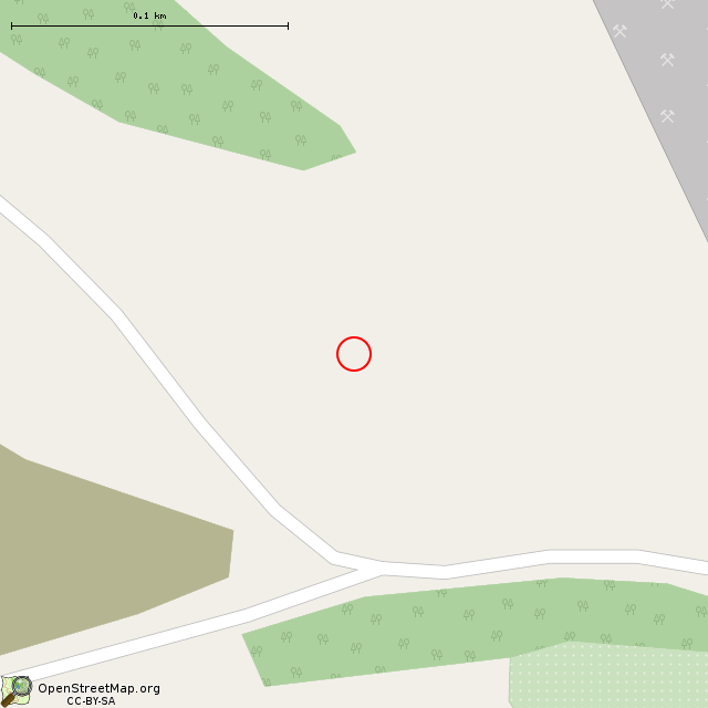 Карта где находится Руины вентиляционной шахты (Кривой Рог) в крупном масштабе