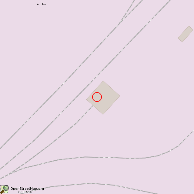 Карта где находится Заброшенное здание (Кривой Рог) в крупном масштабе