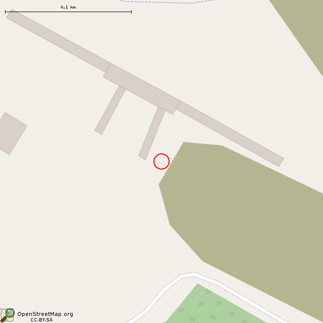 Карта где находится Бывшая шахта «Днепропетровская-Комсомольская-2» (Кривой Рог)      | заброшенный, неиспользуемый объект в крупном масштабе