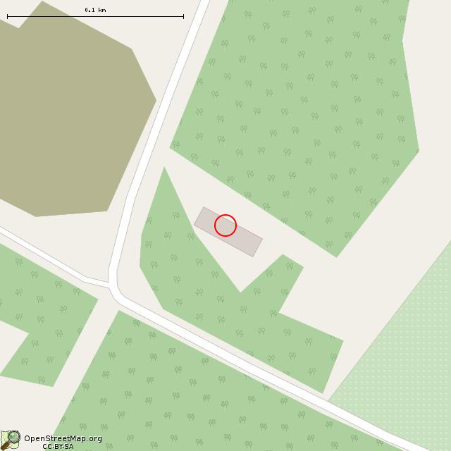 Карта где находится Заброшенный объект (Кривой Рог) в крупном масштабе