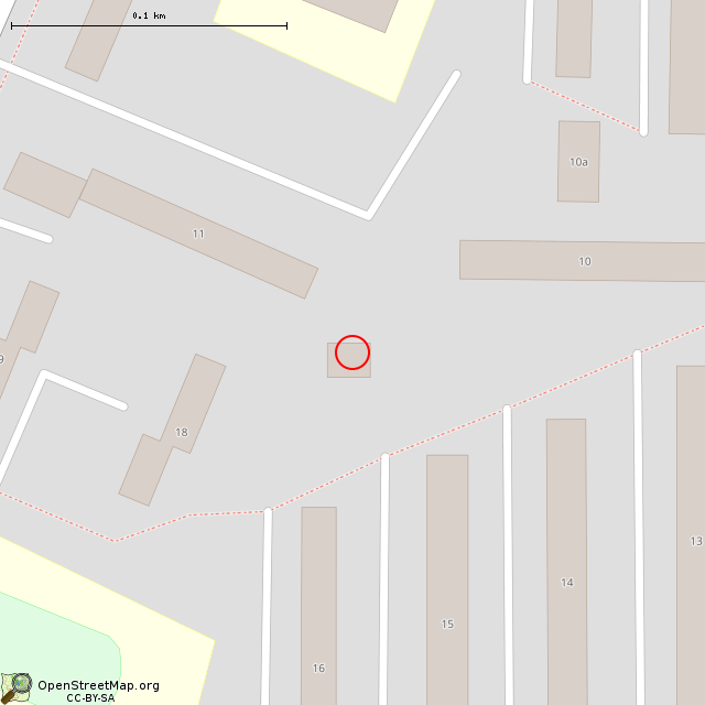 Карта где находится Бывший магазин (Кривой Рог) в крупном масштабе