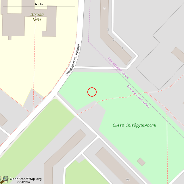 Карта где находится Скульптура «Казак с трубкой» (Кривой Рог) в крупном масштабе