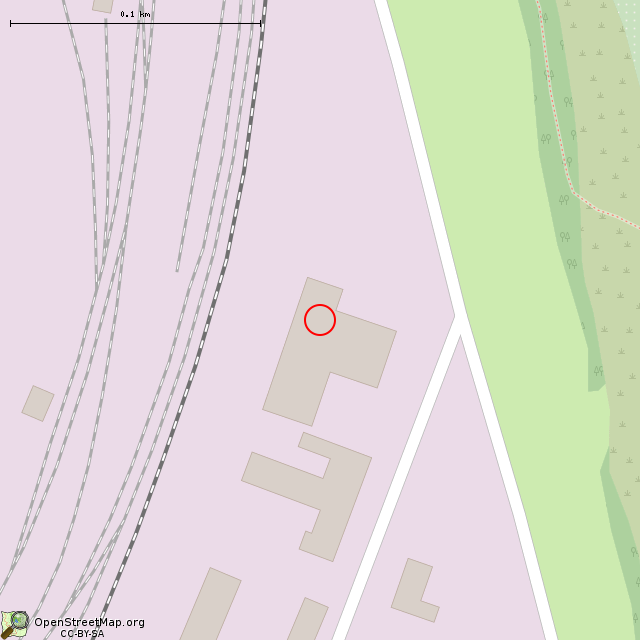 Карта где находится Бывшая электростанция Галковского рудника (Кривой Рог) в крупном масштабе