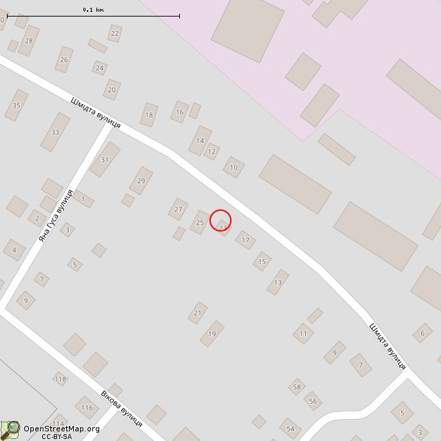 Карта где находится Заброшенный дом (Кривой Рог)      | заброшенный, неиспользуемый объект в крупном масштабе