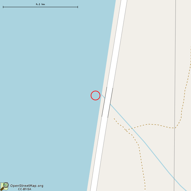 Карта где находится Водосброс     | водосброс / водослив плотины в крупном масштабе