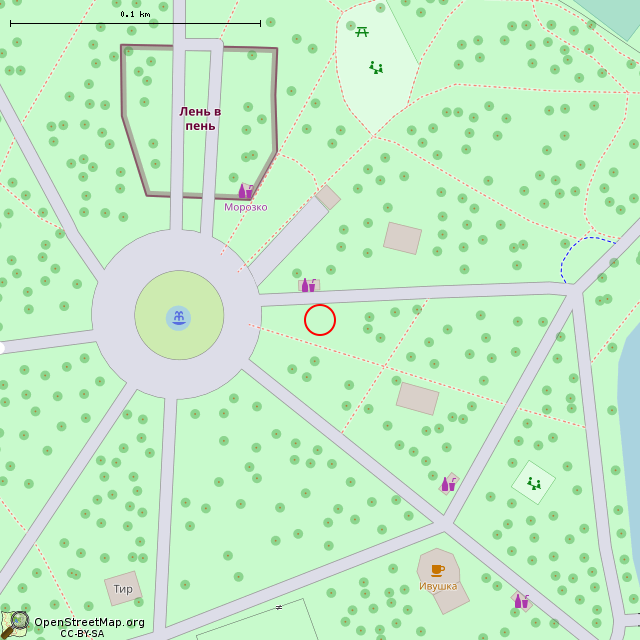 Карта где находится Кромлех (Кривой Рог) в крупном масштабе