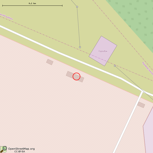 Карта где находится Заброшенное здание (Кривой Рог)      | заброшенный, неиспользуемый объект в крупном масштабе