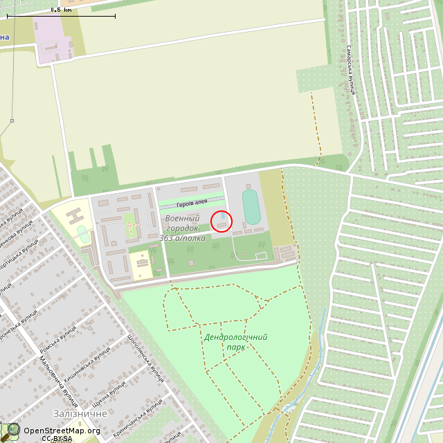 Карта где находится Дымовая труба (Кривой Рог)      | заброшенный, неиспользуемый объект в среднем масштабе