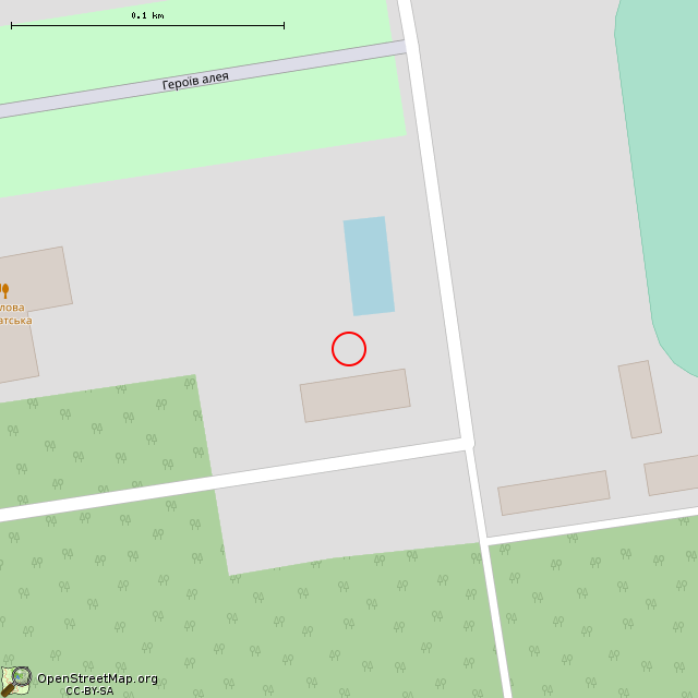 Карта где находится Дымовая труба (Кривой Рог)      | заброшенный, неиспользуемый объект в крупном масштабе