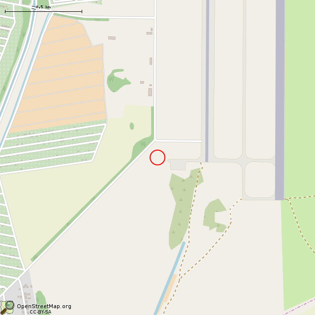 Карта где находится Развалины зданий (Кривой Рог) в среднем масштабе