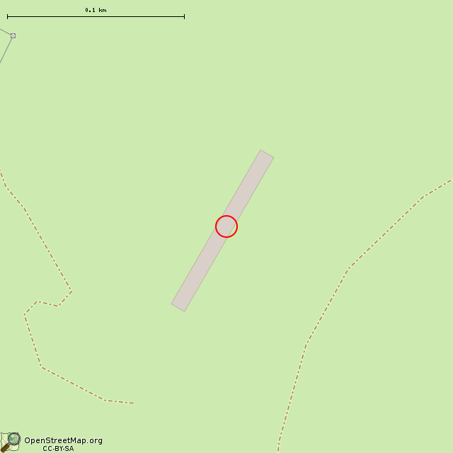 Карта где находится Недостроенная подстанция в крупном масштабе